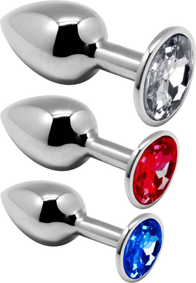 Anal plug set Alive Metal Plug Kit