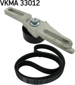 SKF V-Ribbed Belt Set VKMA 33012
