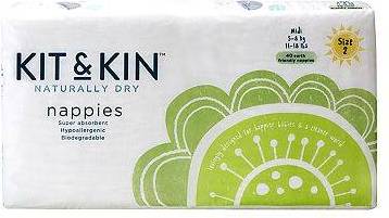 Kit & Kin Eco Nappies Size 2 40pcs