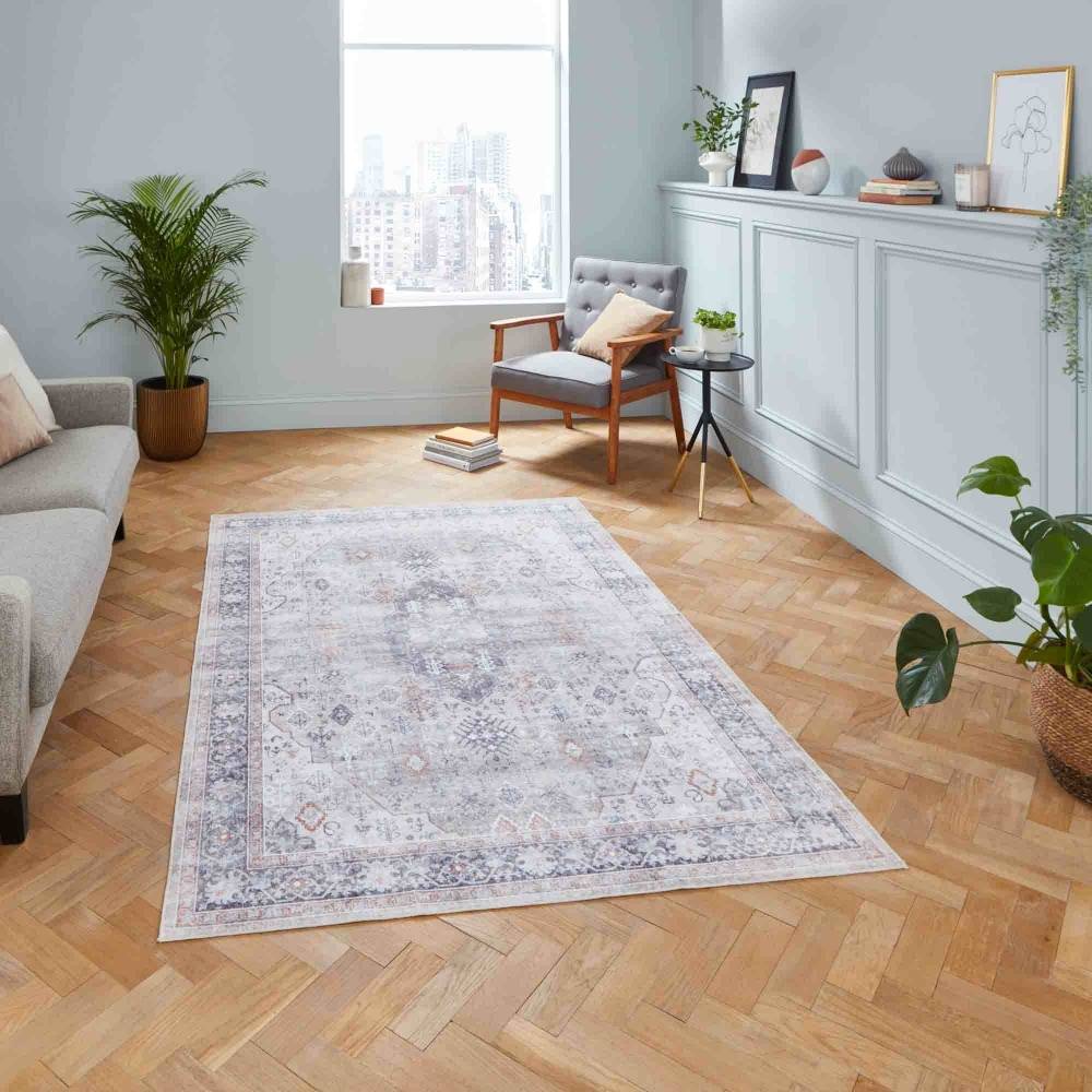 Think Rugs Tabriz H1156 Beige