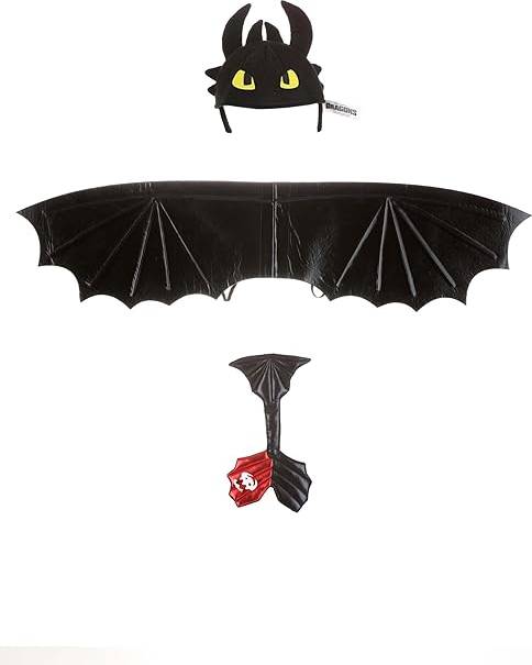 Toothless dragon Fancy Dress Fun How to Train Your Dragon Toothless Accessory Kit