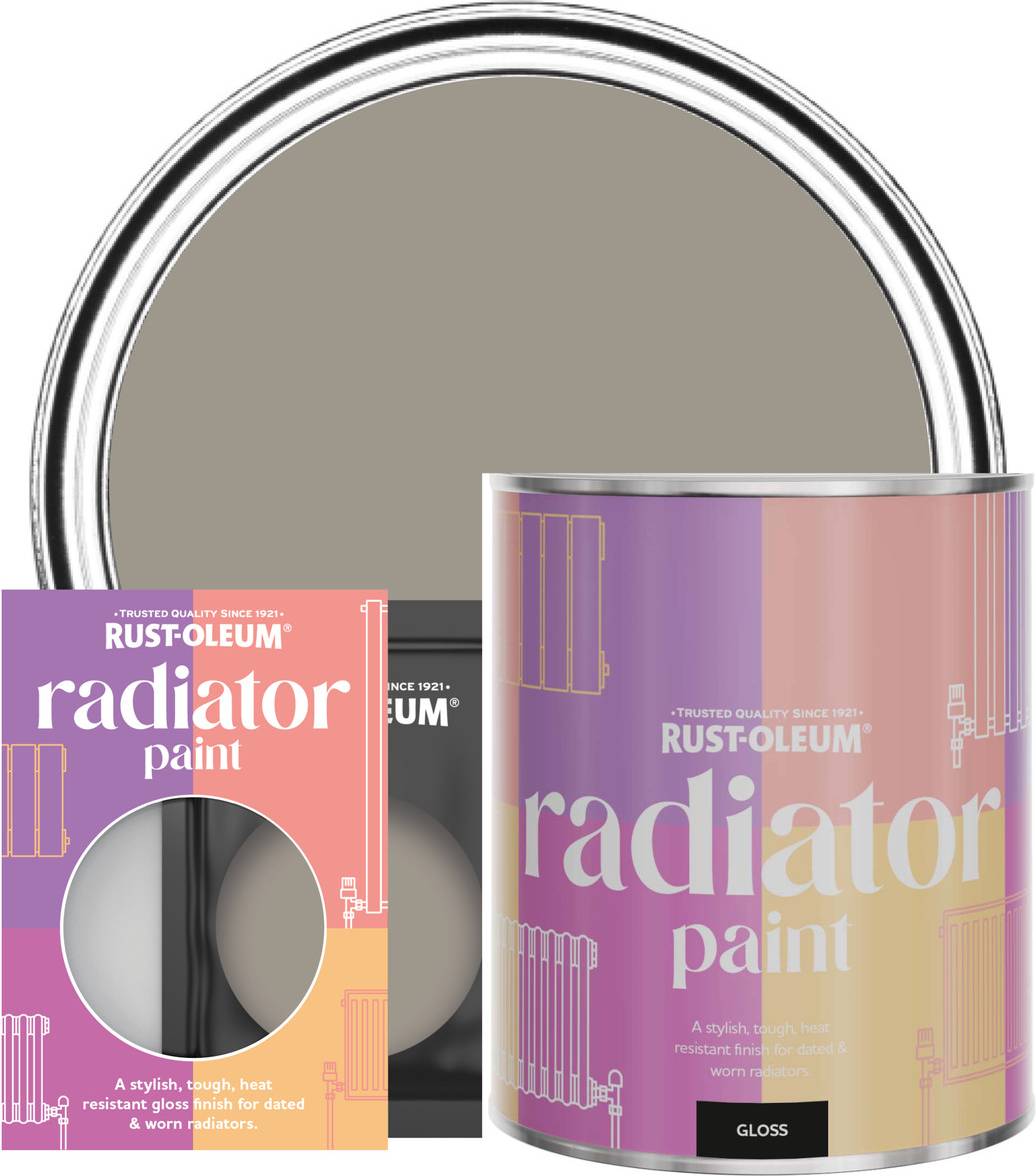 Rust-Oleum Radiator Gloss Whipped Truffle Whipped Truffle Radiator Paint 0.75L