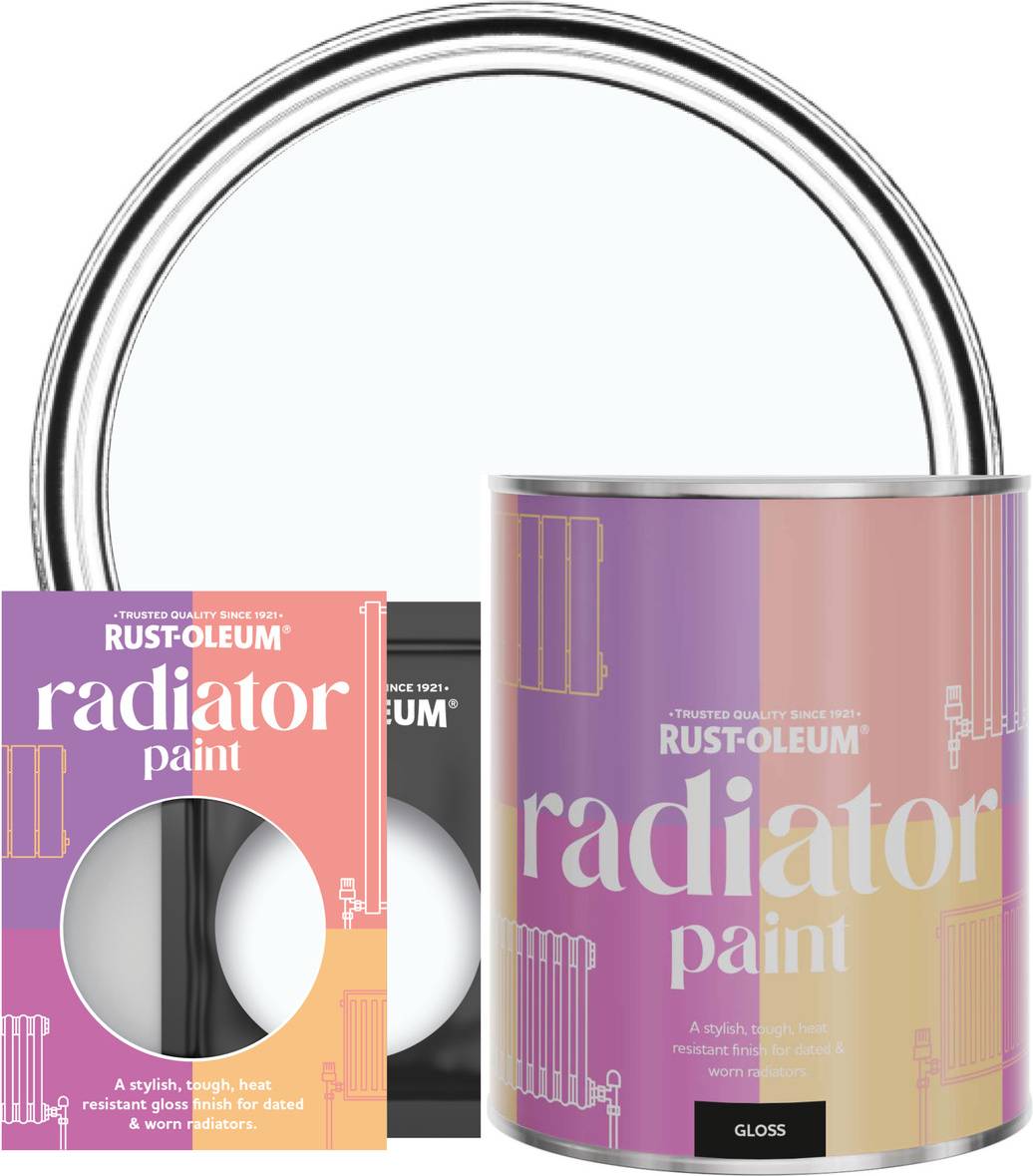 Rust-Oleum Radiator Gloss Icecap Radiator Paint 0.75L