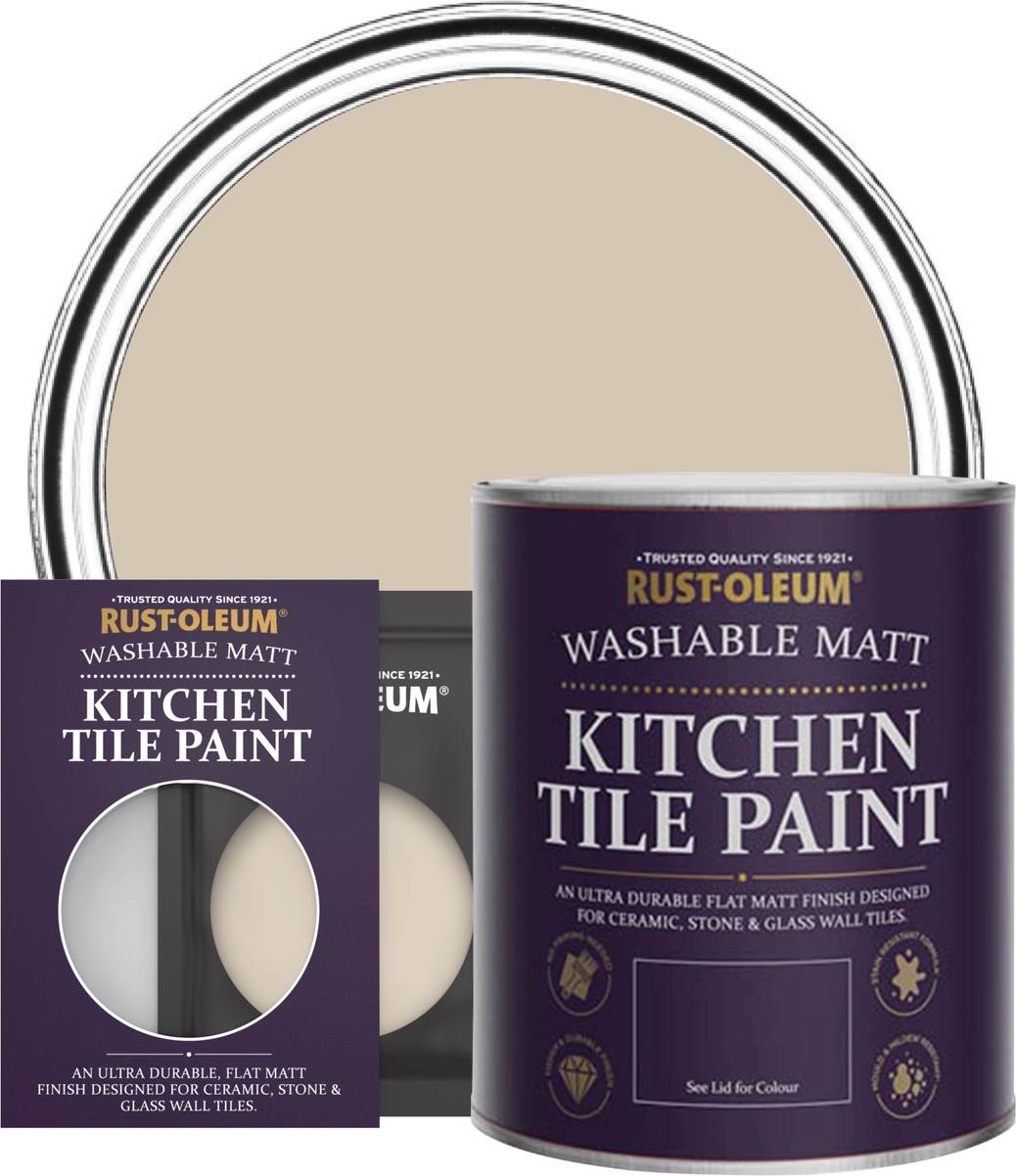 Rust-Oleum Butterscotch Kitchen Tile