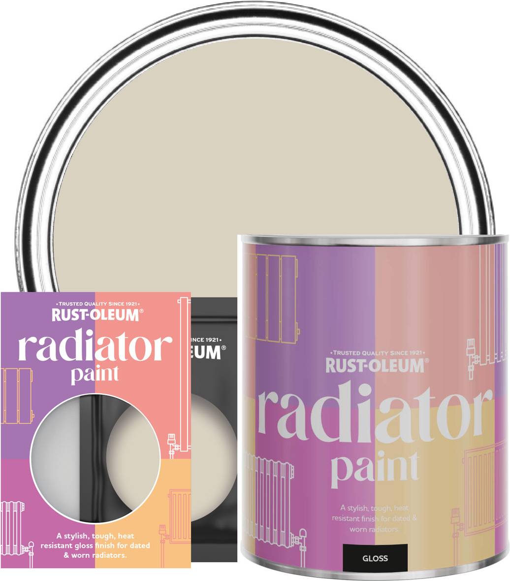 Rust-Oleum Radiator Gloss Hessian Radiator Paint 0.75L