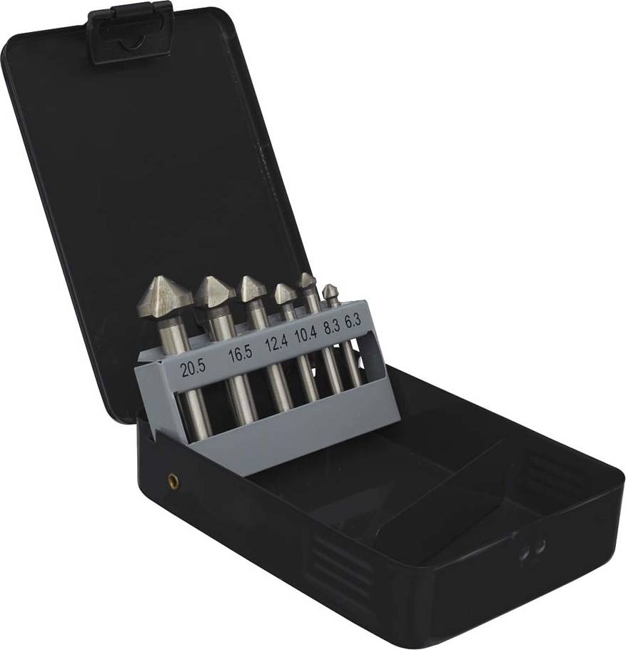 CSSET6V 3xV Flutes Countersink Bit Set 6pc