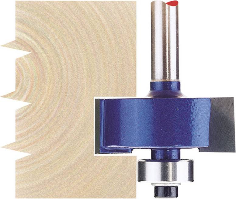 Draper 1/4" Rebate 32 x 12mm TCT Router Bit