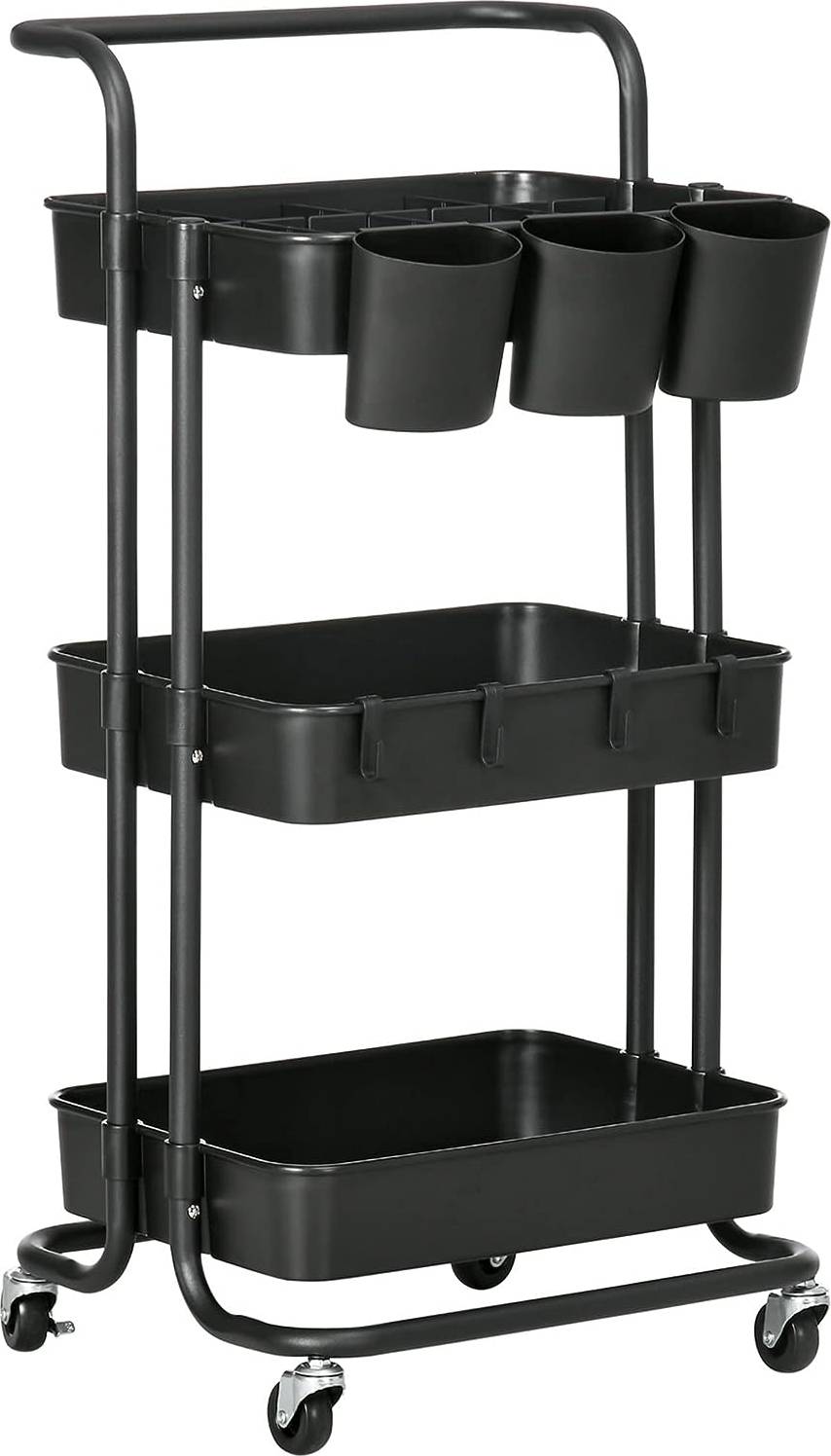 Homcom 3 Tier Utility Cart