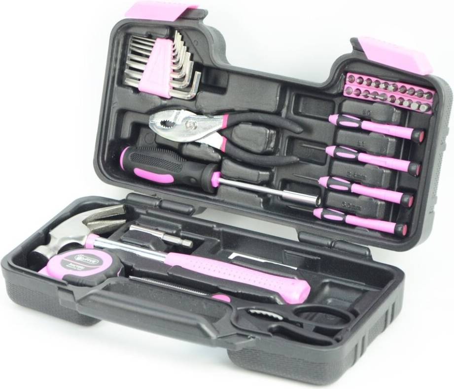 Hyfive Pink Carry Case Tool Kit