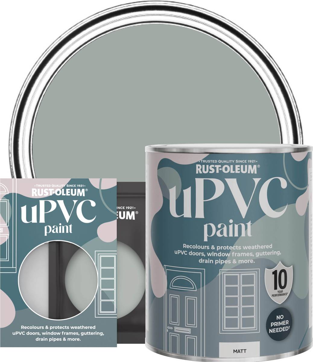 Rust-Oleum uPVC Paint - Matte Grey