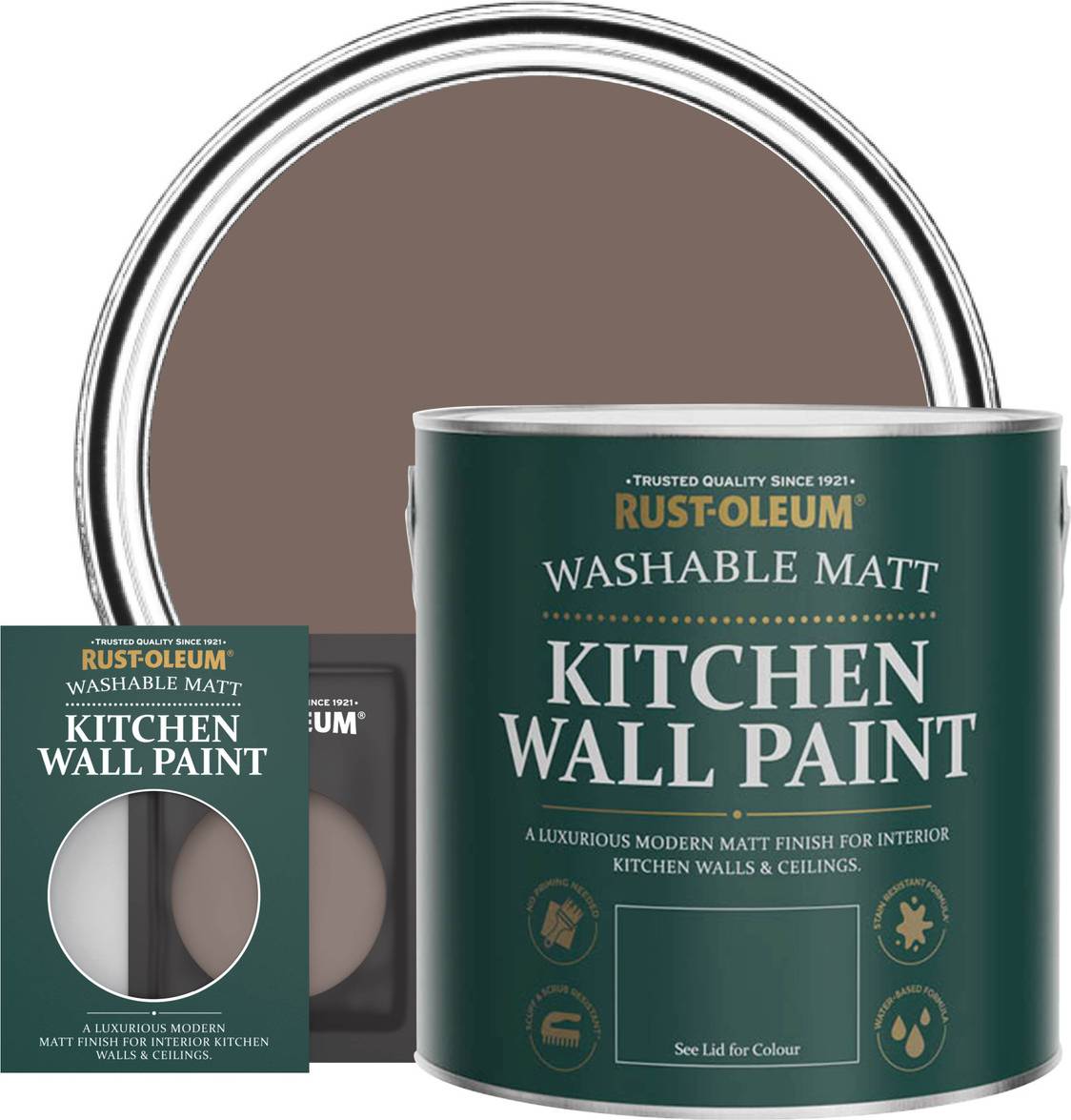 Rust-Oleum Rivers Edge Kitchen Wall Paint 2.5L