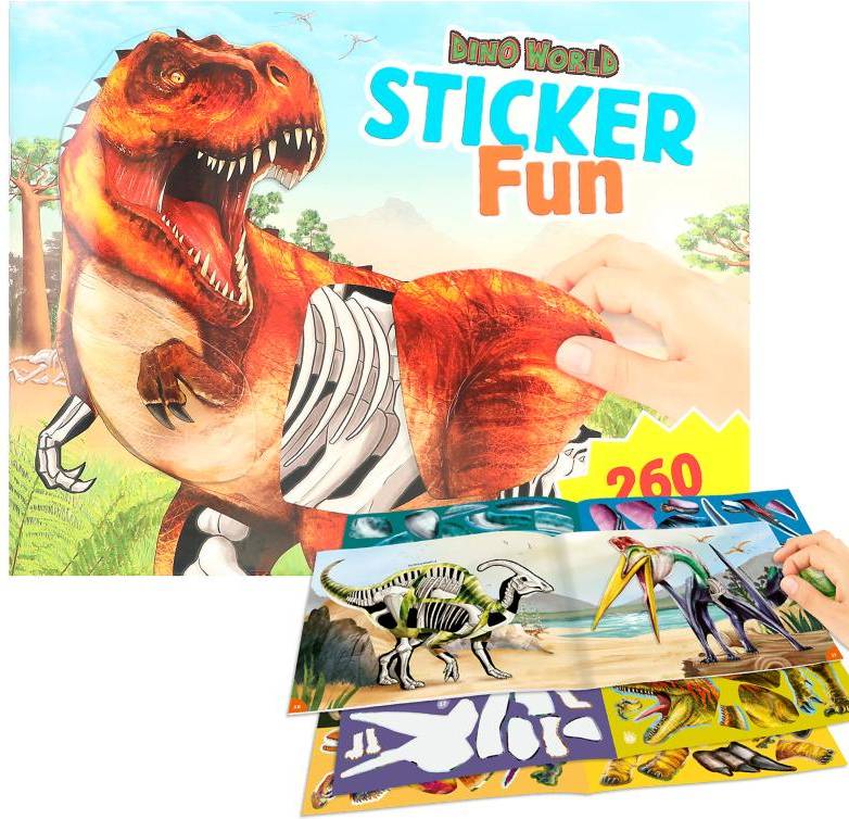 Dino World Sticker Fun
