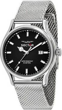 Sector R3253517023 Svart Silvrig
