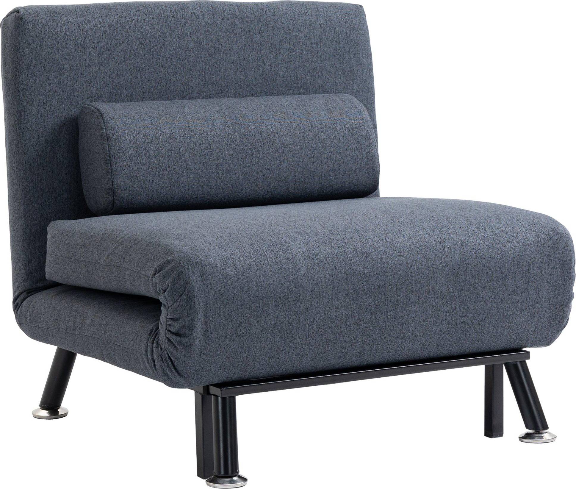 Homcom Single Folding 5 Position Convertible Sleeper Sofa
