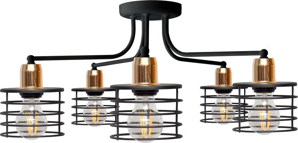 NETLIGHTING Edison Multi Arm Ceiling Flush Light