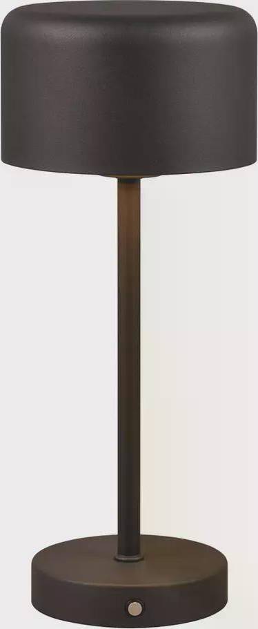 Jeff LED Genopladelig 30 cm Mat Sort