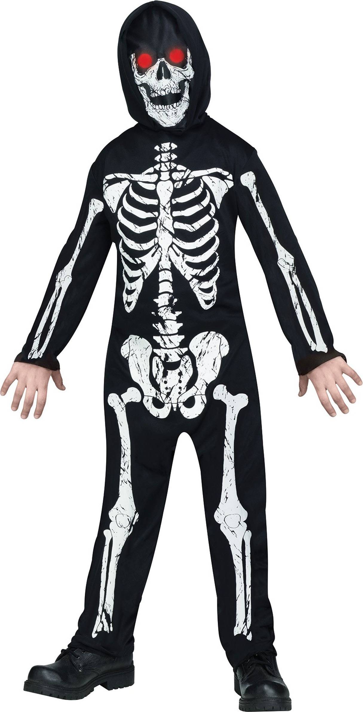 Fun Fade In Out Skeleton Kids Costume