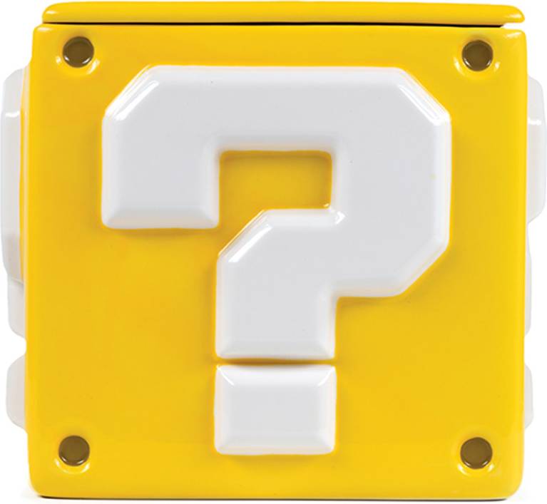 Super Mario Question Bloc Pot de Rangement