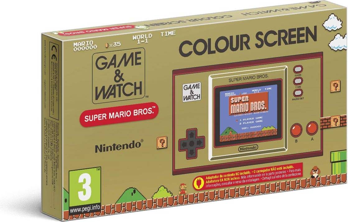 Nintendo Console Game e Watch Super Mario Bros System