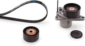 Gates V-Ribbed Belt Set K017PK1675