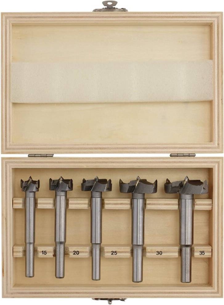 Draper FBS05 Forstner Drill Bit Set 5pc