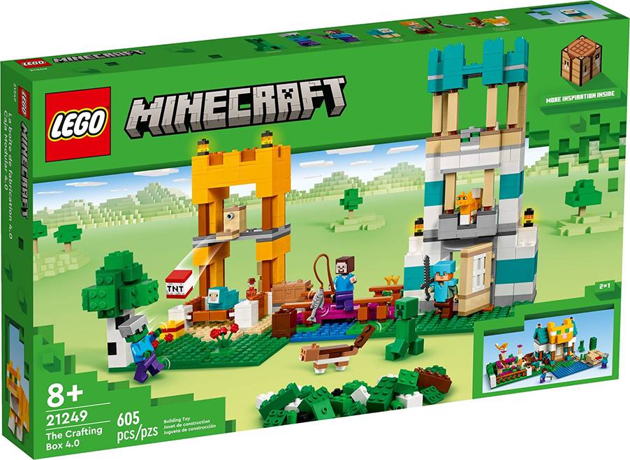 Minecraft lego set LEGO Minecraft The Crafting Box 4.0 Set