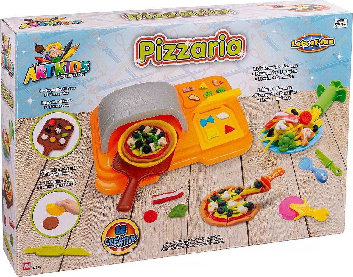 Pizzaria Modellvaxset