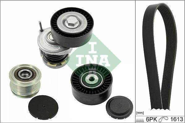 INA V-Ribbed Belt Kit 529046720