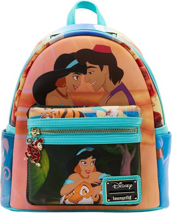 Disney Aladdin Princess Scenes Mini Backpack - Multicolor