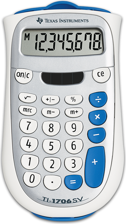 Texas lommeregner Texas Instruments TI-1706 SV