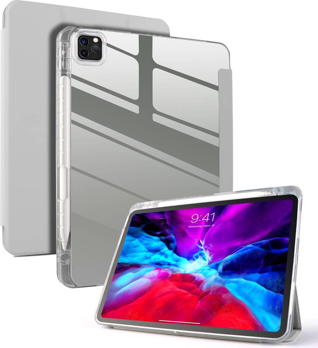 Ipad mini 6 case Shein Acrylic High Transparency Shockproof Case Compatible With iPad Mini 6