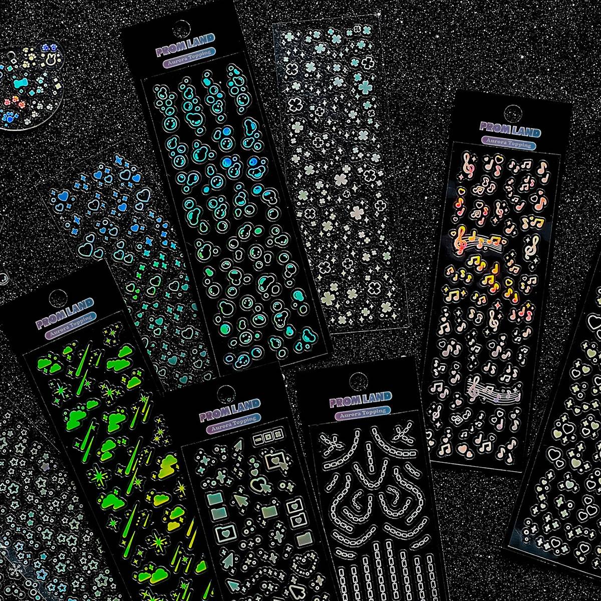 Shein 12pcs Mixed Pattern Sticker