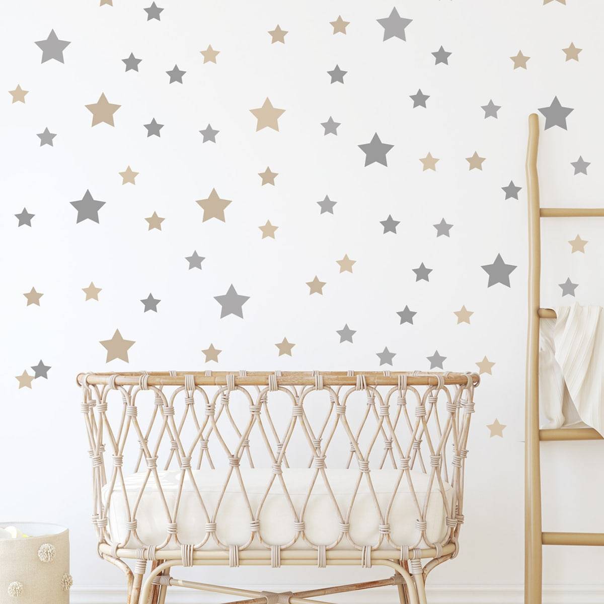 Shein Star Pattern Wall Sticker 1pc