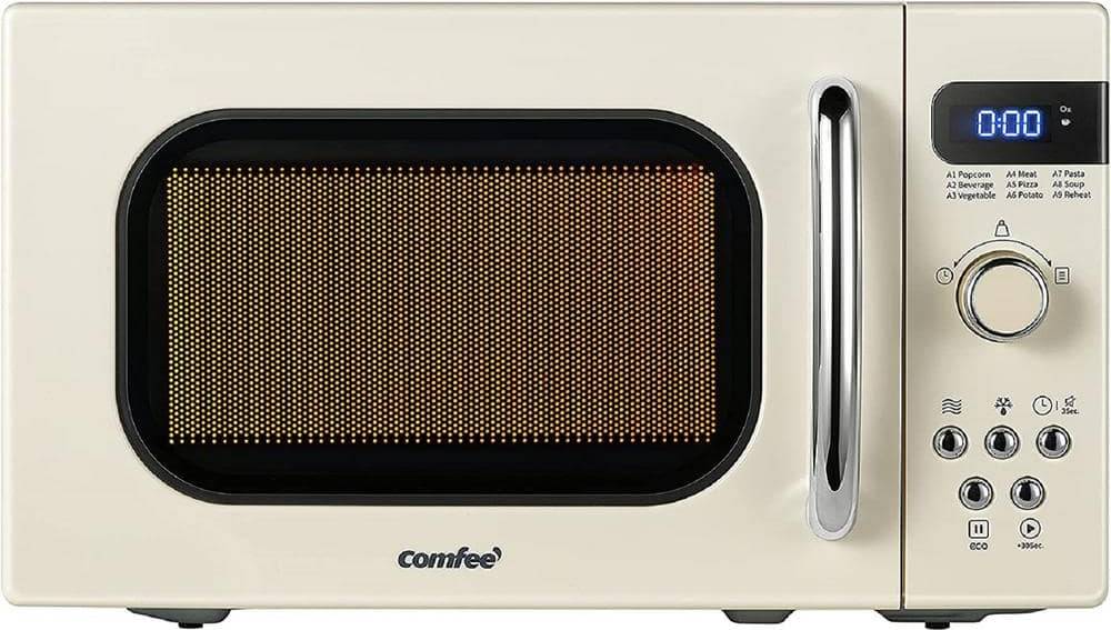 Small countertop microwave Comfee Retro Small