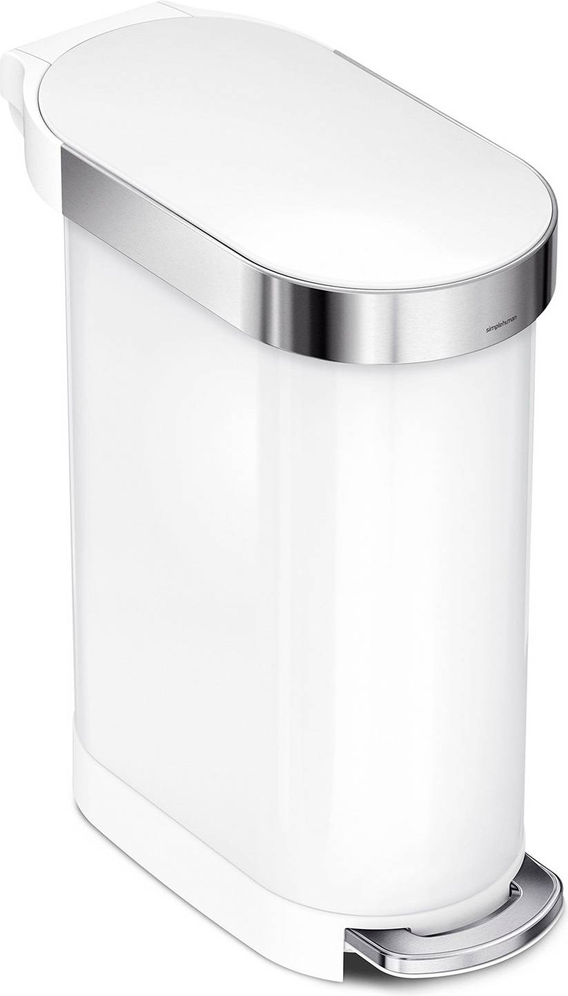 Simplehuman trash can 45l Simplehuman Slim Step Can