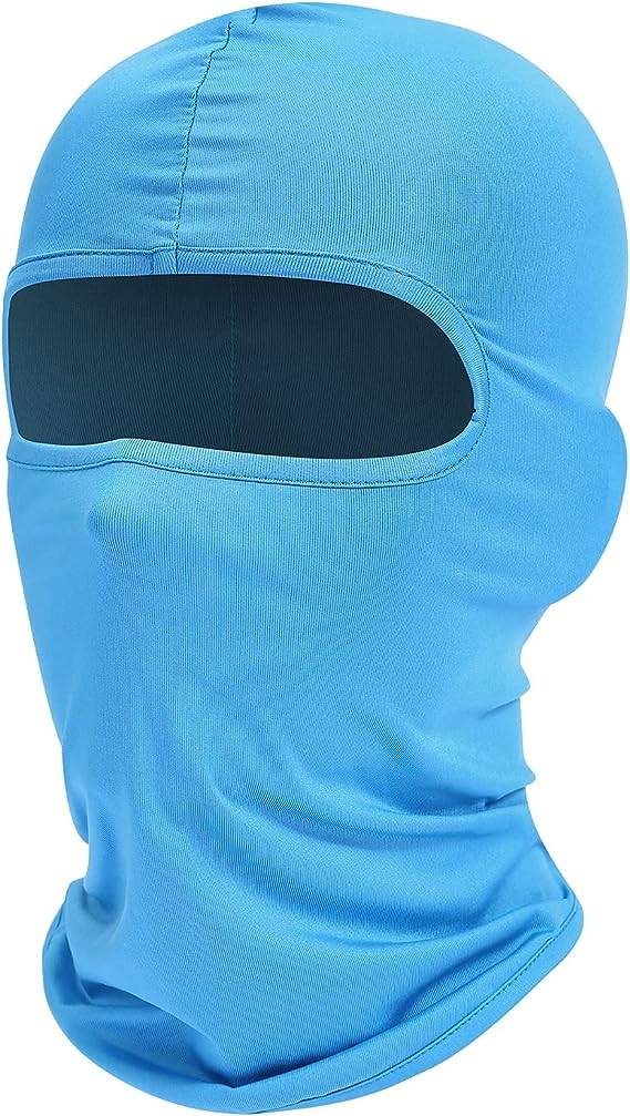 Fuinloth Balaclava Face Mask - Light Blue