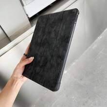 Ipad 9th gen Shein Textured PU Anti-Fall Case Compatible With IPad 9th Gen