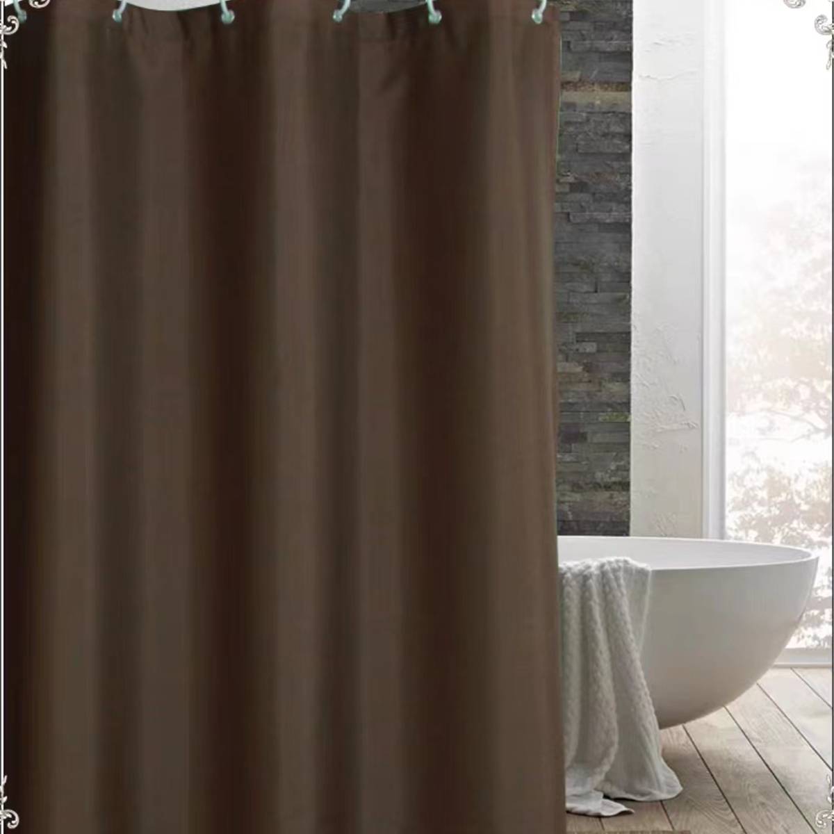 Shein Solid Color Shower