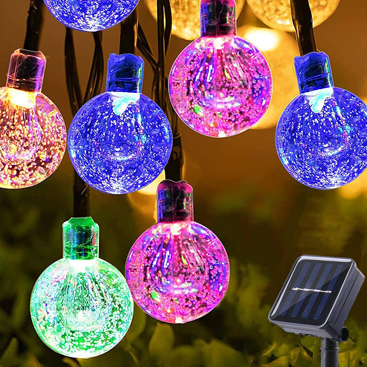 Shein LED Crystal Ball Fairy String Light
