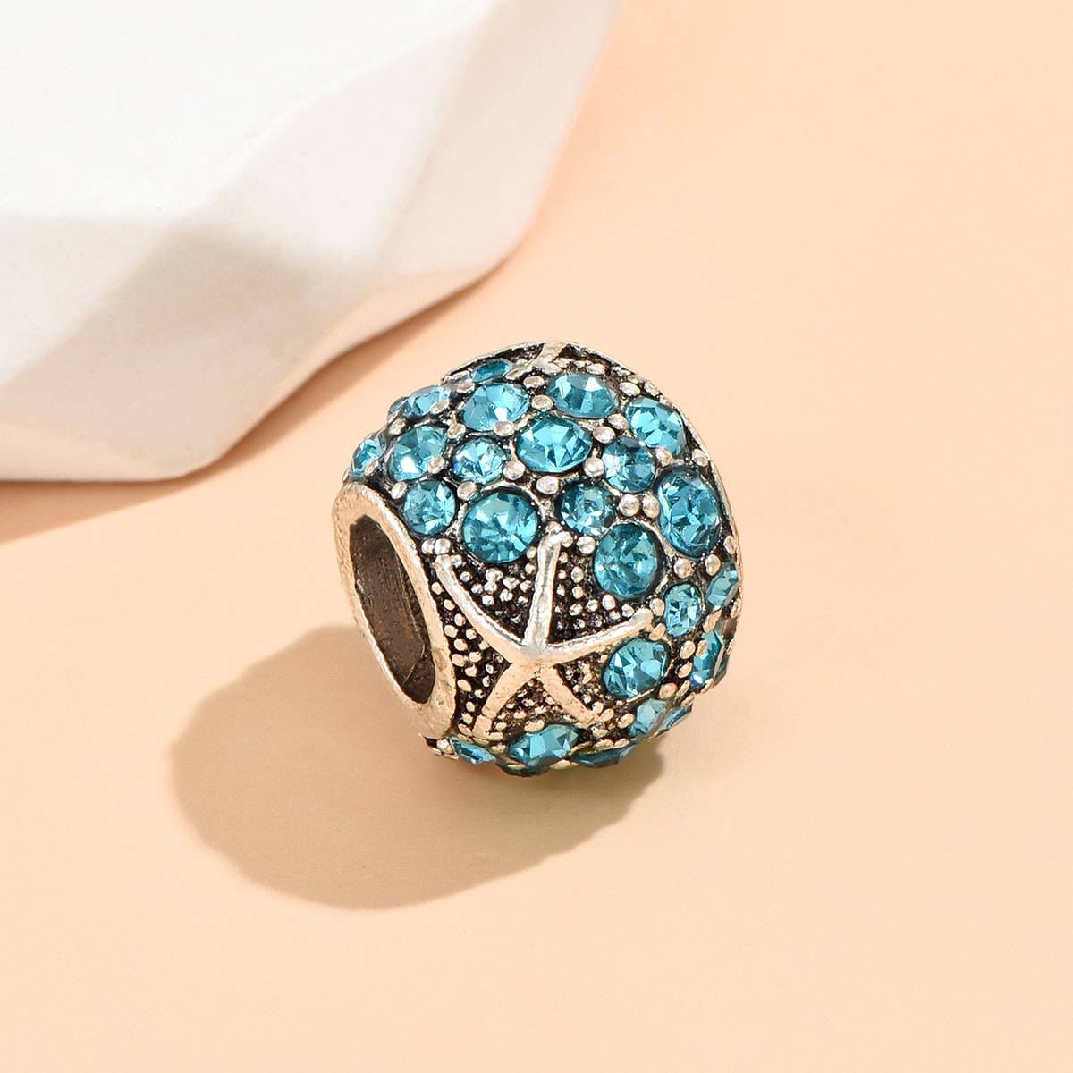 Shein 1pc Rhinestone Decor DIY Bead