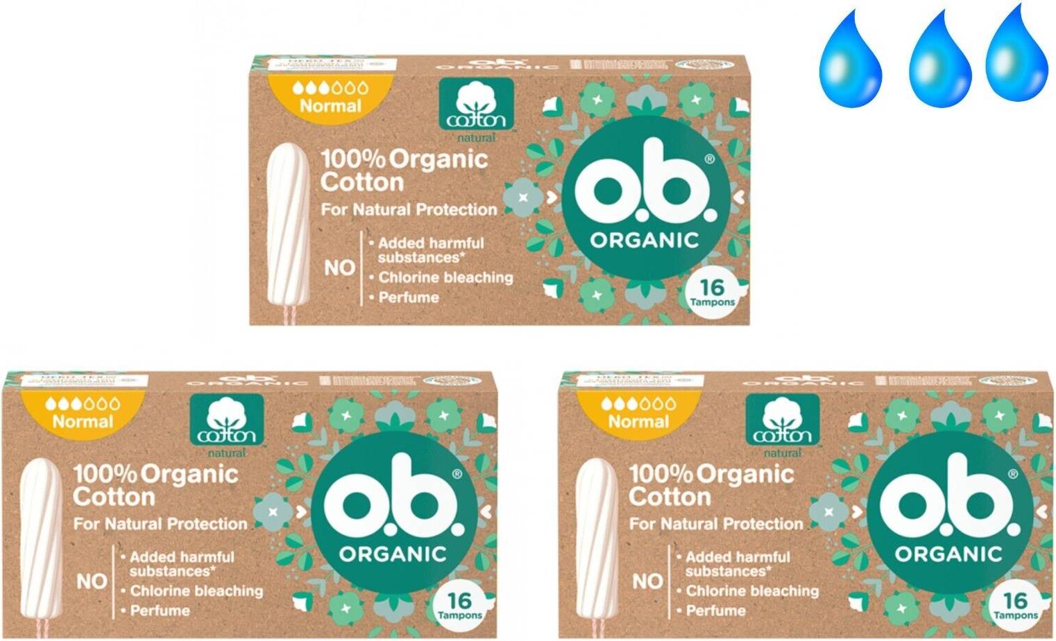 Organic Normal Tampons