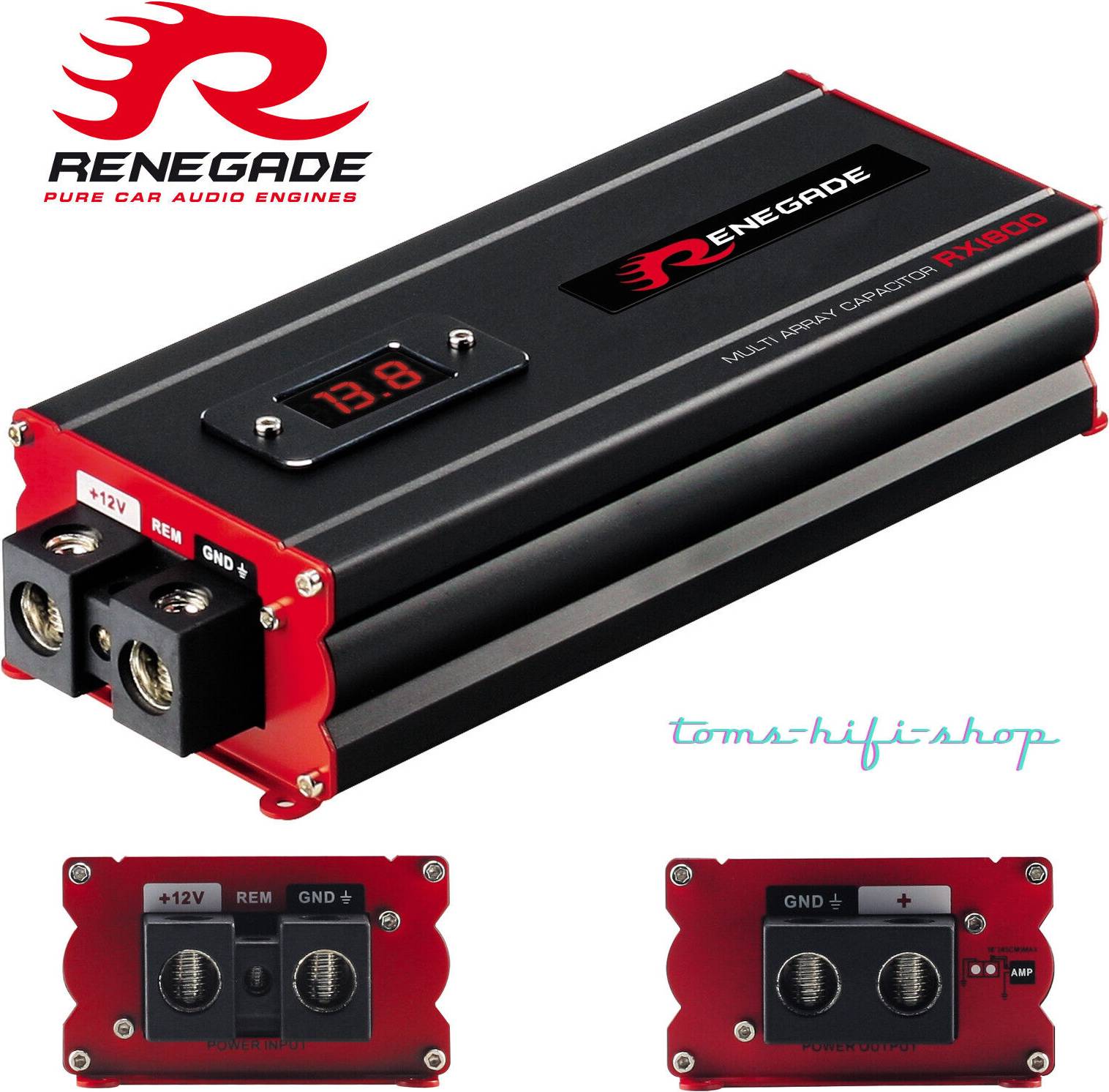 Renegade RX1800 Condensatore PowerCap