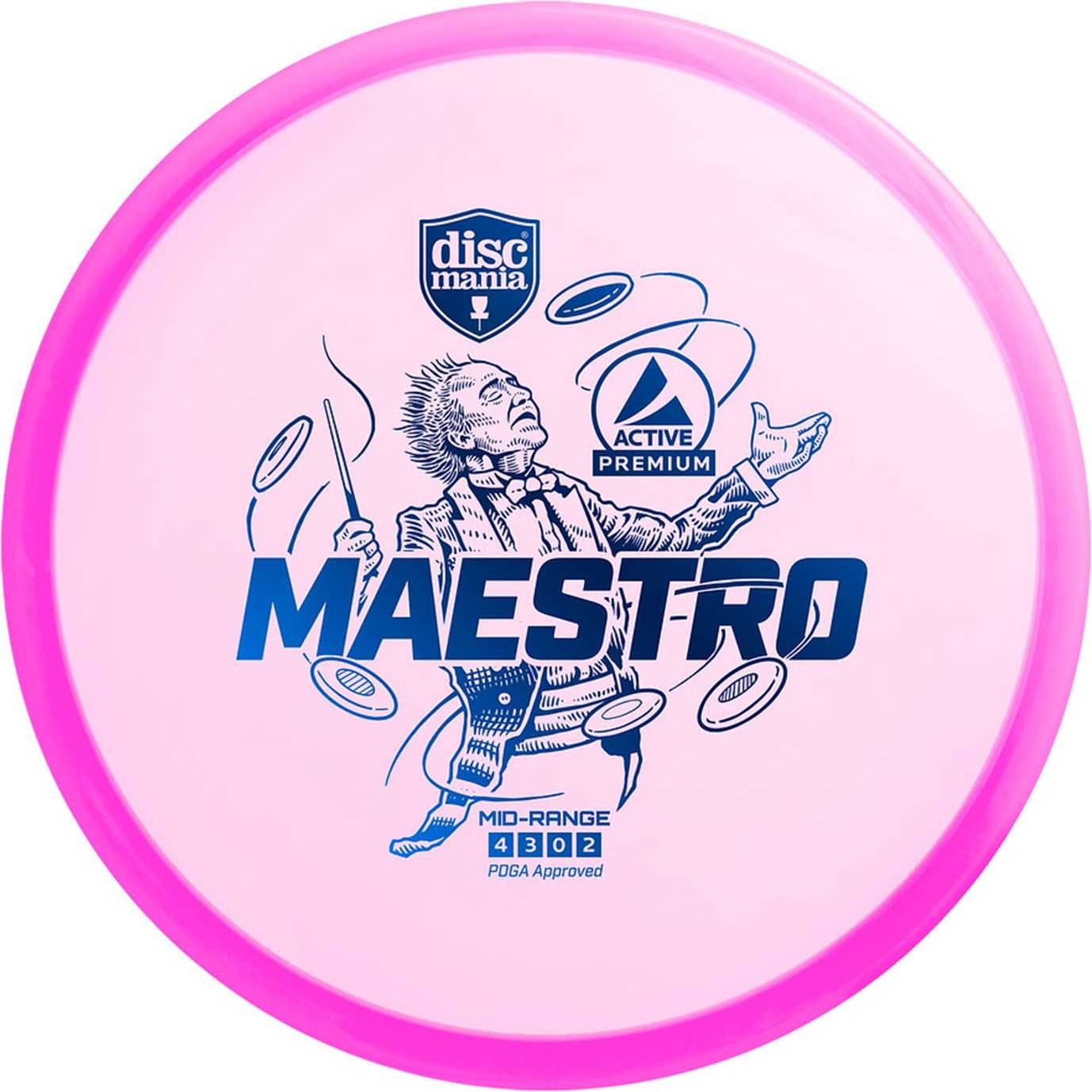 Discmania Maestro Active Premium Mid-range Rosa