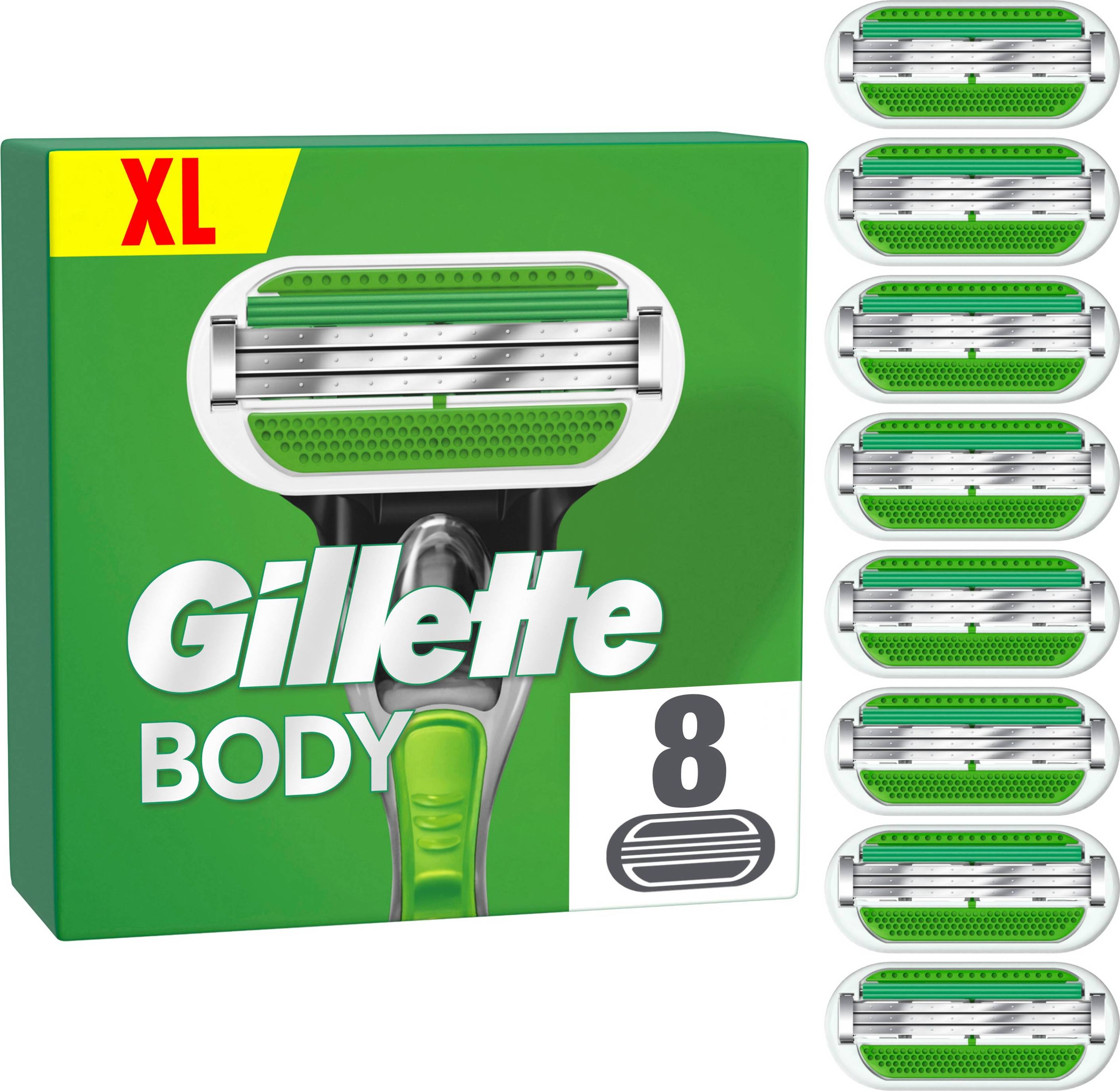 Gillette Razor Blades Body 8 Pk
