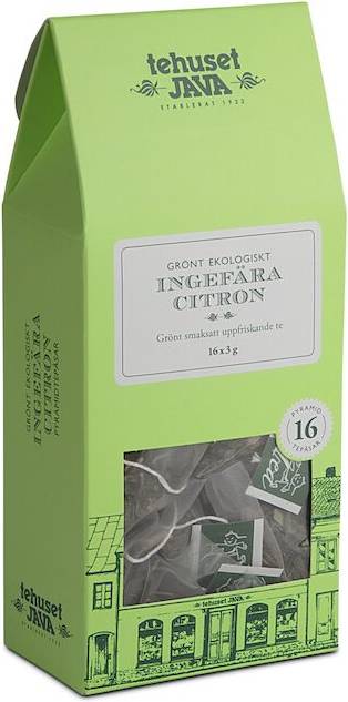 Tehuset Java Ingefära Citron 16 16st