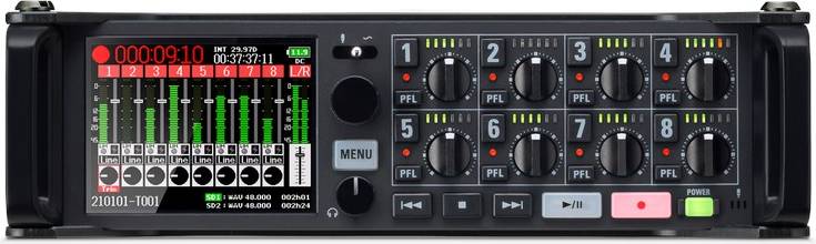 Zoom recorder Zoom F8n PRO Multitrack Field Recorder