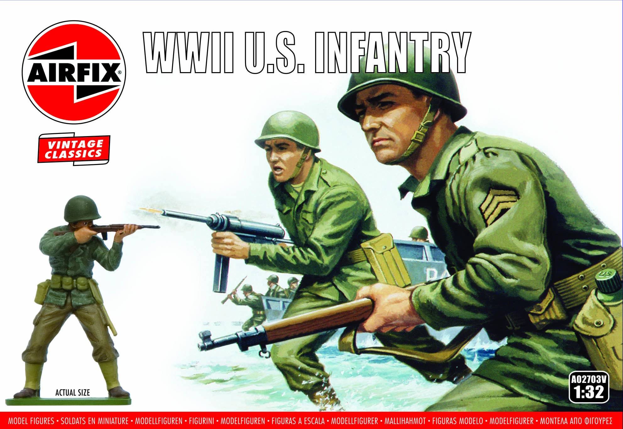 Airfix WWII U.S. Infantry Model Kit