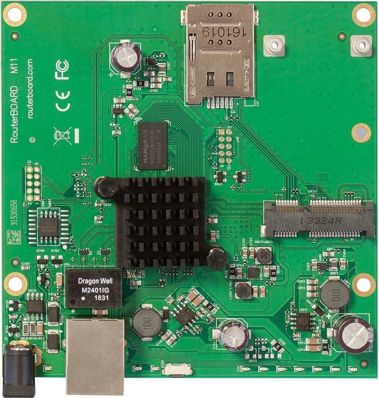 Mikrotik Rbm11g Router Cablato Collegamento Ethernet Lan Nero