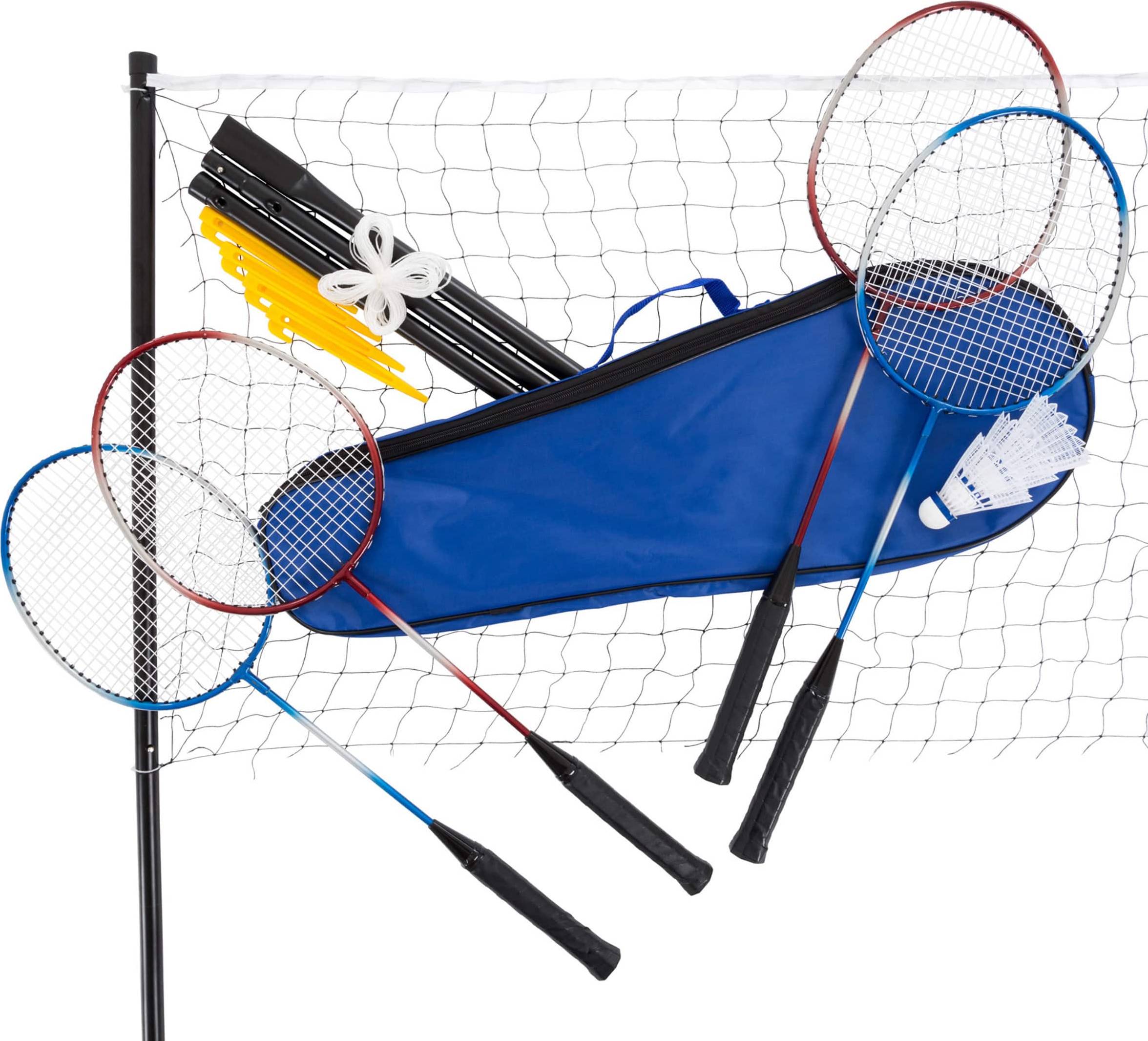 Toy Time Outdoor Badminton Game Set with Racquets