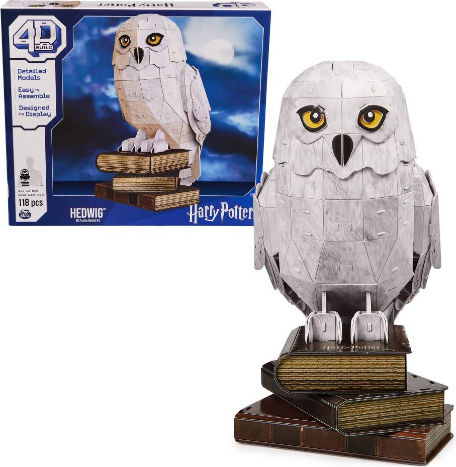 Harry Potter 4D Build Hedwig 3D Puzzle Model Kit